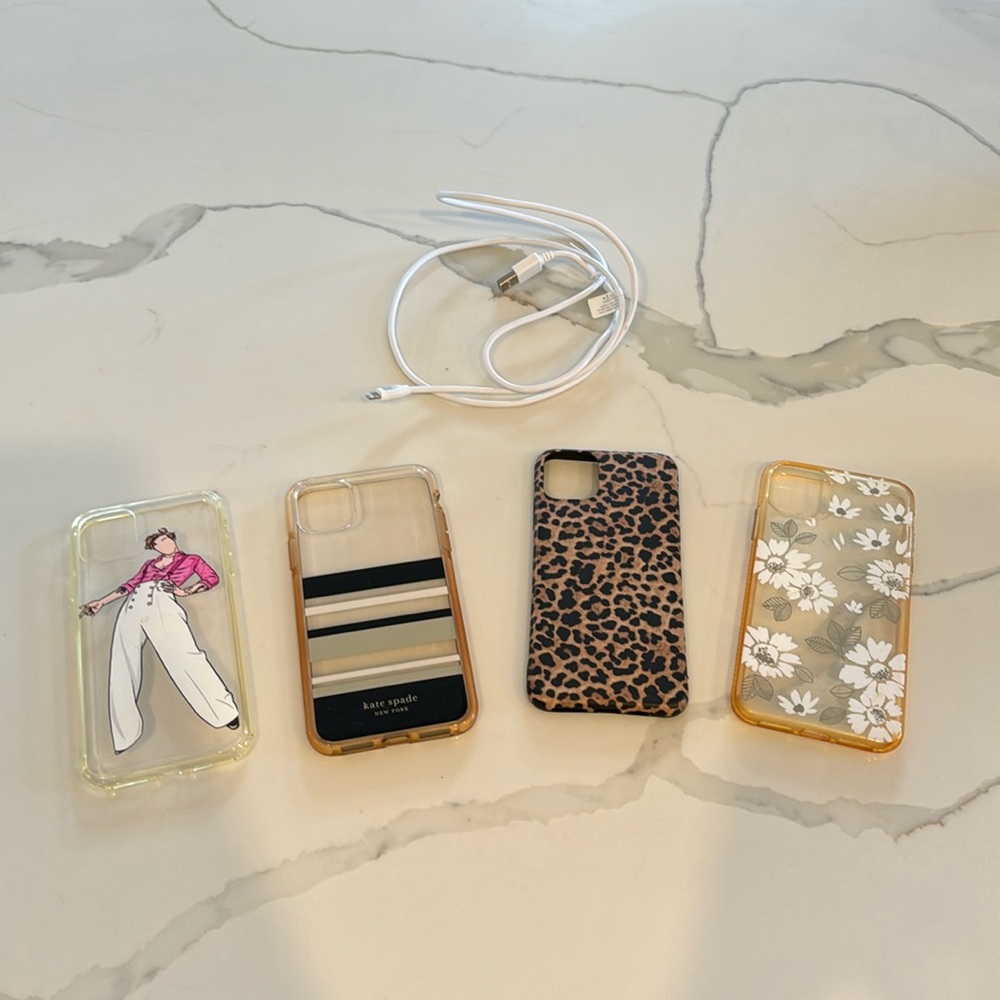 iPhone 11 Pro Max cases with charging cord